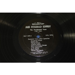 John F. Kennedy The Presidential Years 1960-1963 - Original Speeches DLP-169 Vin - 50-073