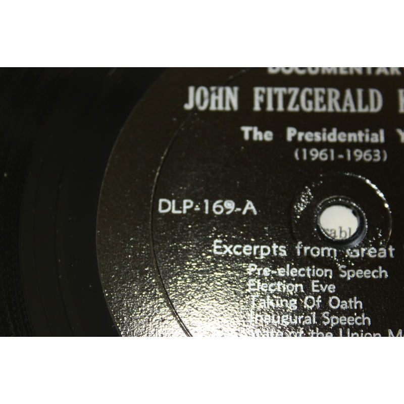 John F. Kennedy The Presidential Years 1960-1963 - Original Speeches DLP-169 Vin - 50-073