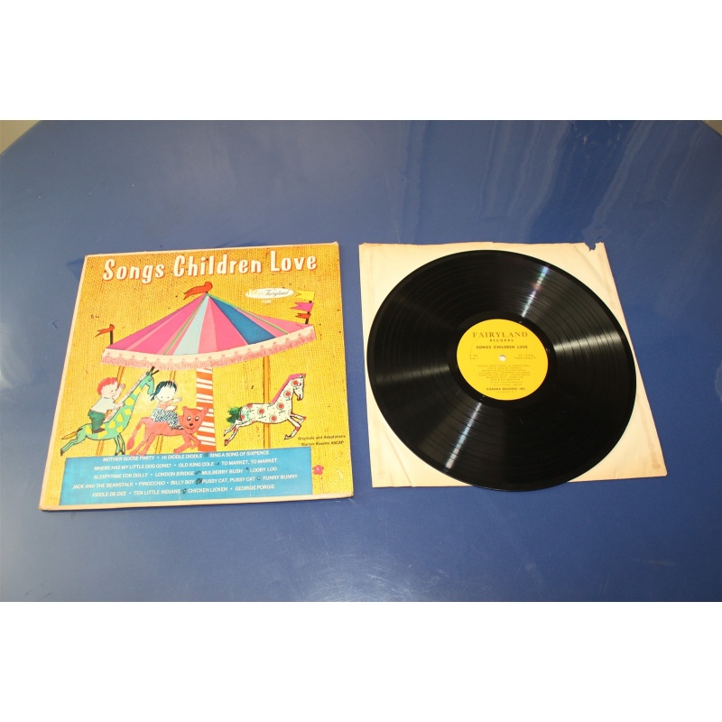 Various Songs Children Love F105 Vinyl LP, Album