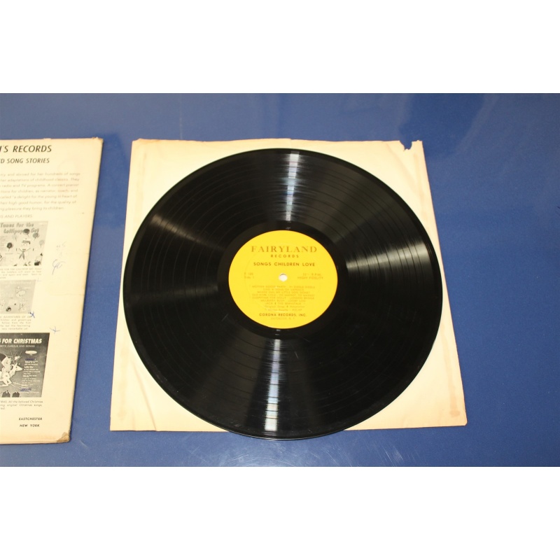 Various Songs Children Love F105 Vinyl LP, Album