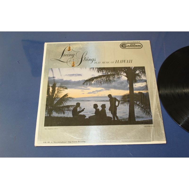 Living Strings Play Music Of Hawaii CAL-661 Vinyl LP, Mono - 50-078
