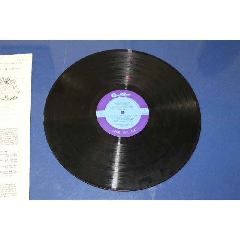 Living Strings Play Music Of Hawaii CAL-661 Vinyl LP, Mono - 50-078