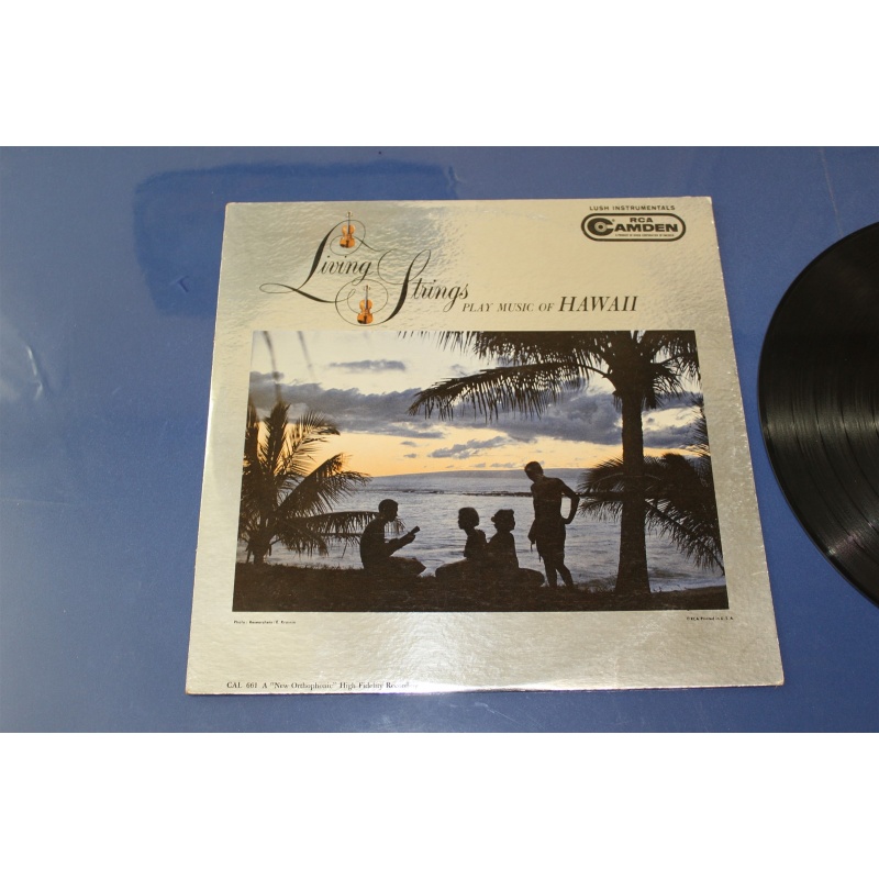 Living Strings Play Music Of Hawaii CAL-661 Vinyl LP, Album, Mono - 50-079