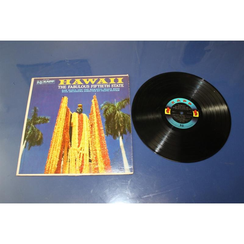Sam Makia / Beach Boys Hawaii - The Fabulous Fiftieth State KL-1144 Vinyl LP