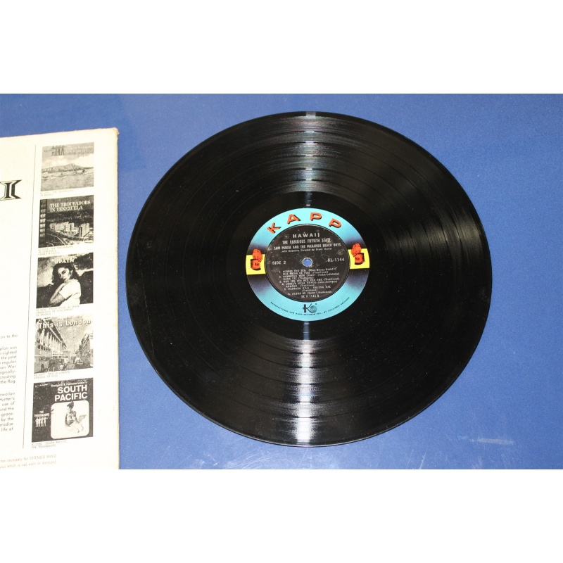 Sam Makia / Beach Boys Hawaii - The Fabulous Fiftieth State KL-1144 Vinyl LP
