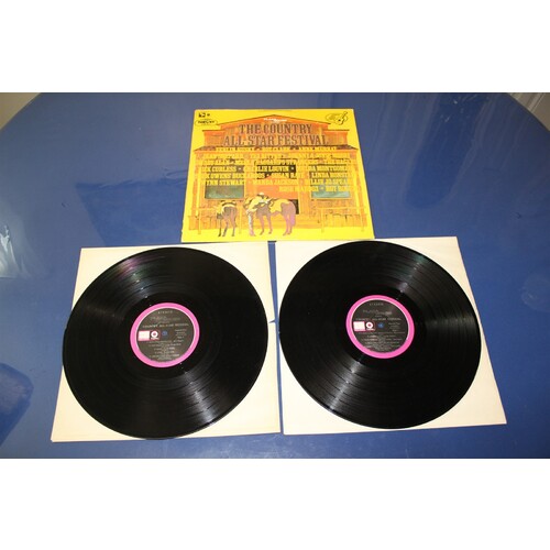 Various The Country All-Star Festival SLB-6721 Vinyl 2xLP, Comp
