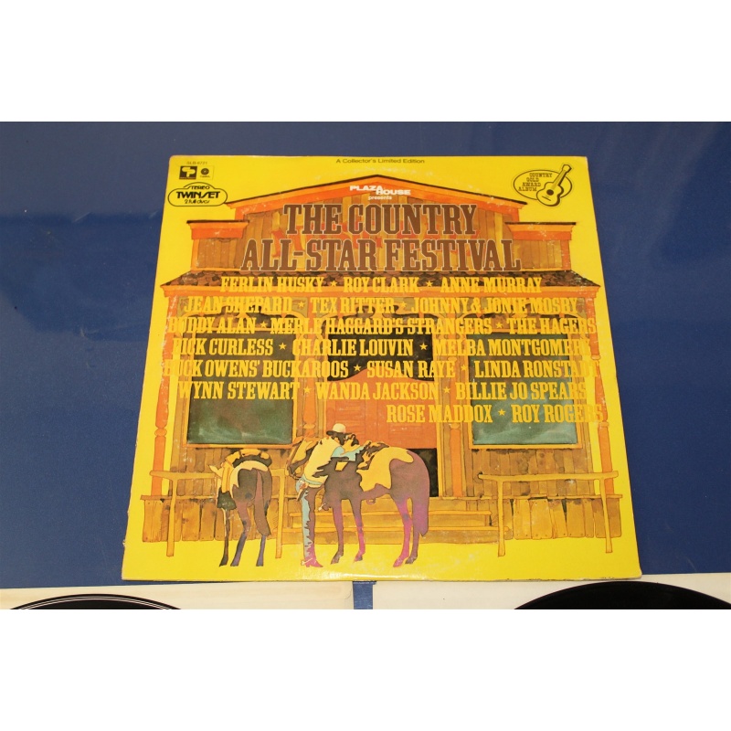 Various The Country All-Star Festival SLB-6721 Vinyl 2xLP, Comp
