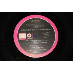 Various The Country All-Star Festival SLB-6721 Vinyl 2xLP, Comp