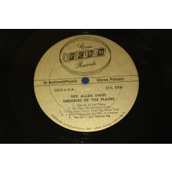 Rex Allen Rex Allen Sings Melodies Of The Plains DLP-612, SDLP-612 Vinyl LP, Alb