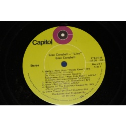 Glen Campbell Live STBO - 268 Vinyl LP, Album