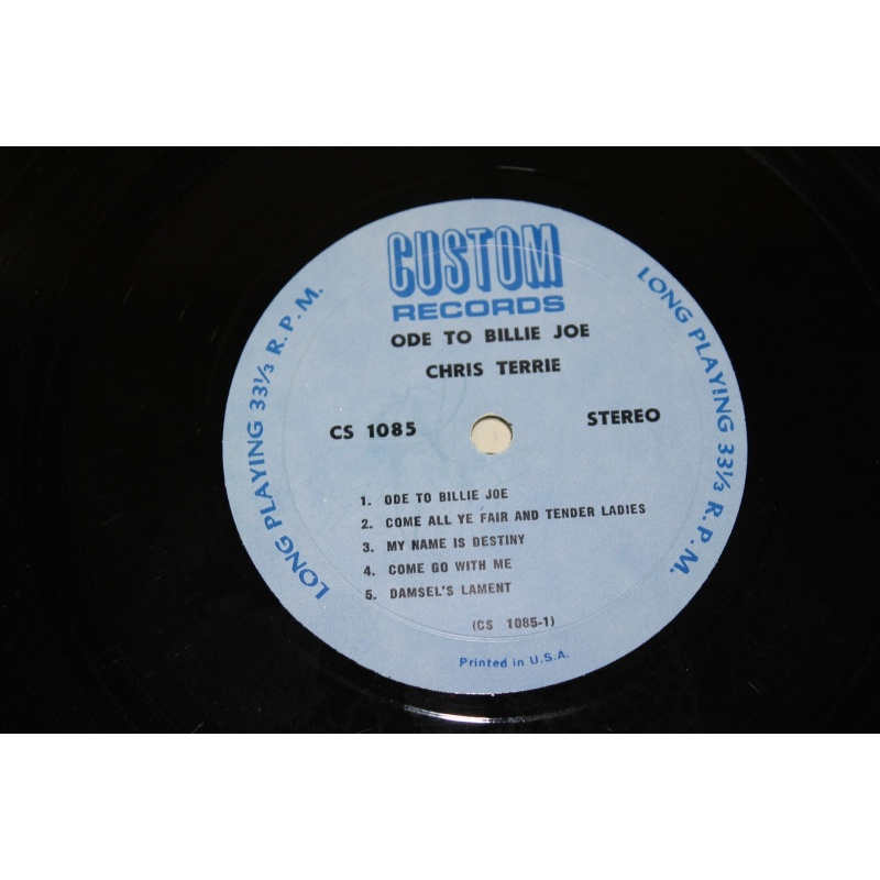 Chris Terrie Ode To Billie Joe CS 1085 Vinyl LP
