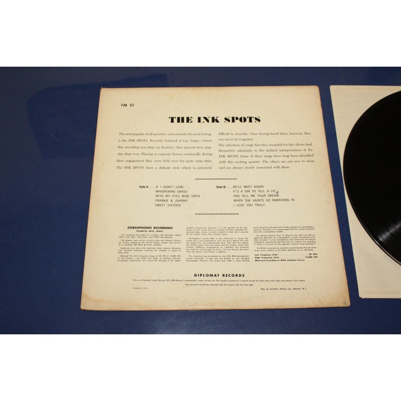 The Ink Spots The Sensational Ink Spots FM 51, FM-51 Vinyl LP, Album