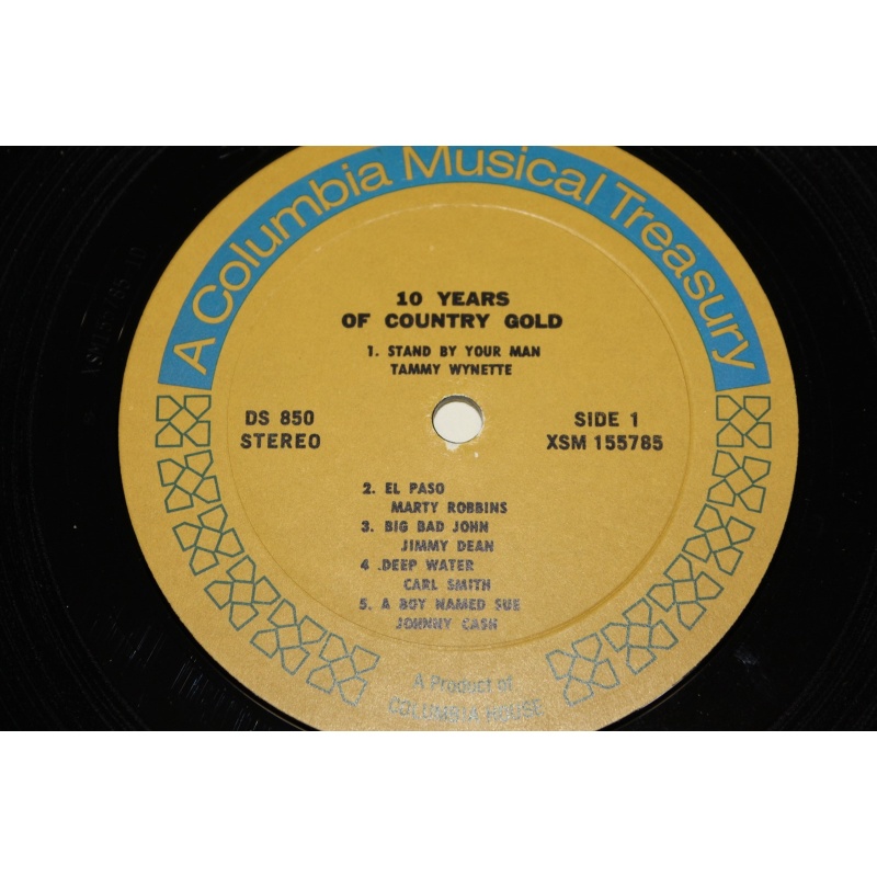 Various 10 Years Of Country Gold P2S 5644 Vinyl 2xLP, Comp