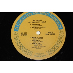 Various 10 Years Of Country Gold P2S 5644 Vinyl 2xLP, Comp
