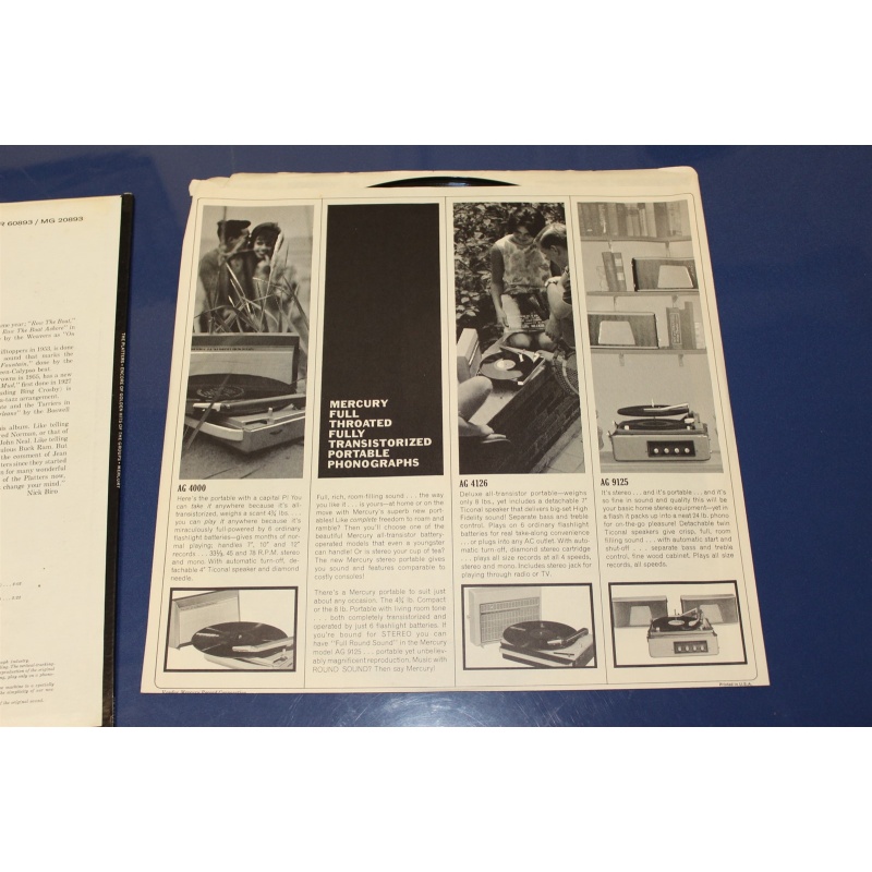 The Platters (Encore Of) Golden Hits Of The Groups SR 60893, MG 20893 Vinyl LP,