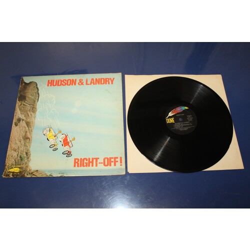 Hudson & Landry Right Off LP 329, LP-329 Vinyl LP, Album