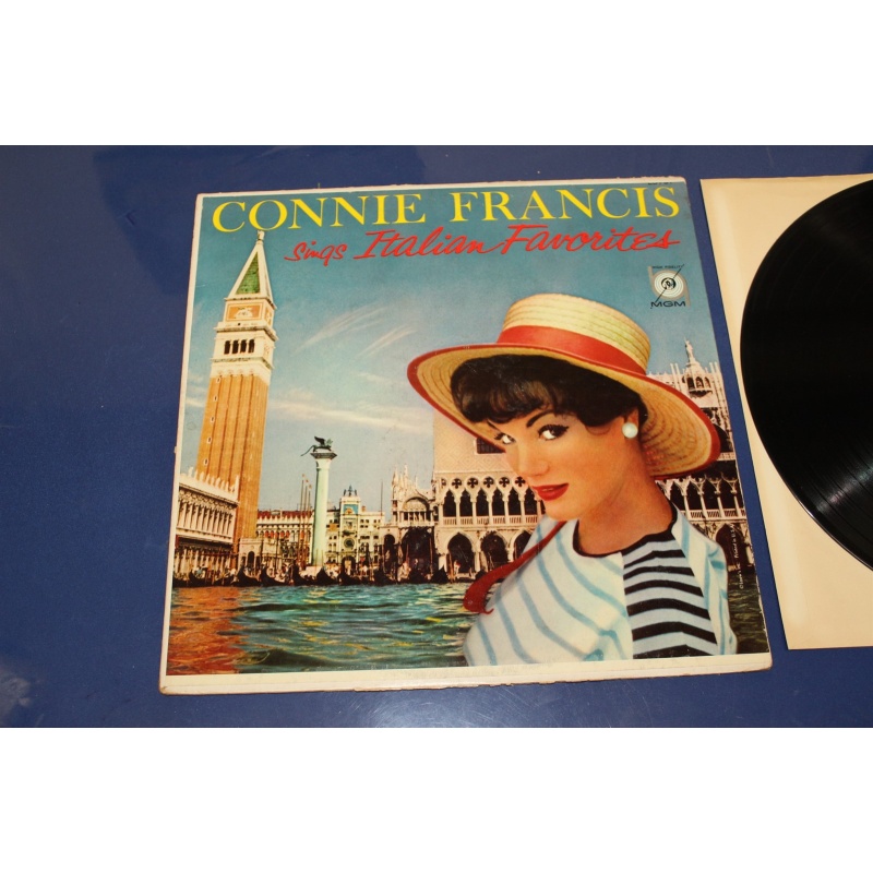 Connie Francis Sings Italian Favorites E3791 Vinyl LP, Album, Mono