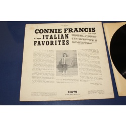 Connie Francis Sings Italian Favorites E3791 Vinyl LP, Album, Mono