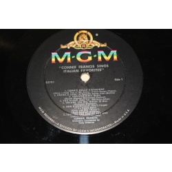 Connie Francis Sings Italian Favorites E3791 Vinyl LP, Album, Mono