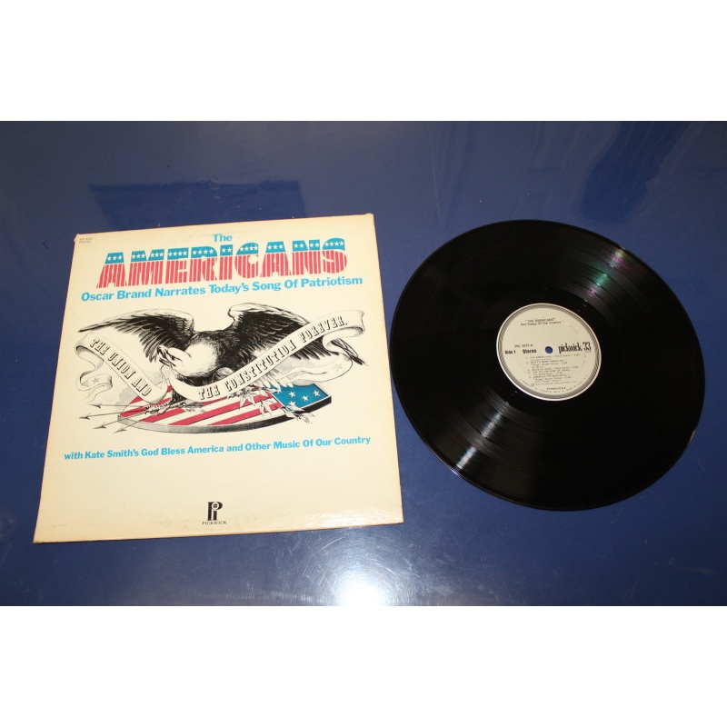 Various The Americans Oscar Brand Narrates Todays Song Of Patriotism SPC-3372 V