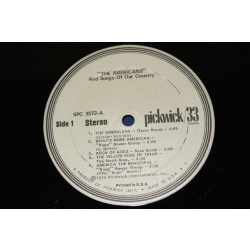 Various The Americans Oscar Brand Narrates Todays Song Of Patriotism SPC-3372 V