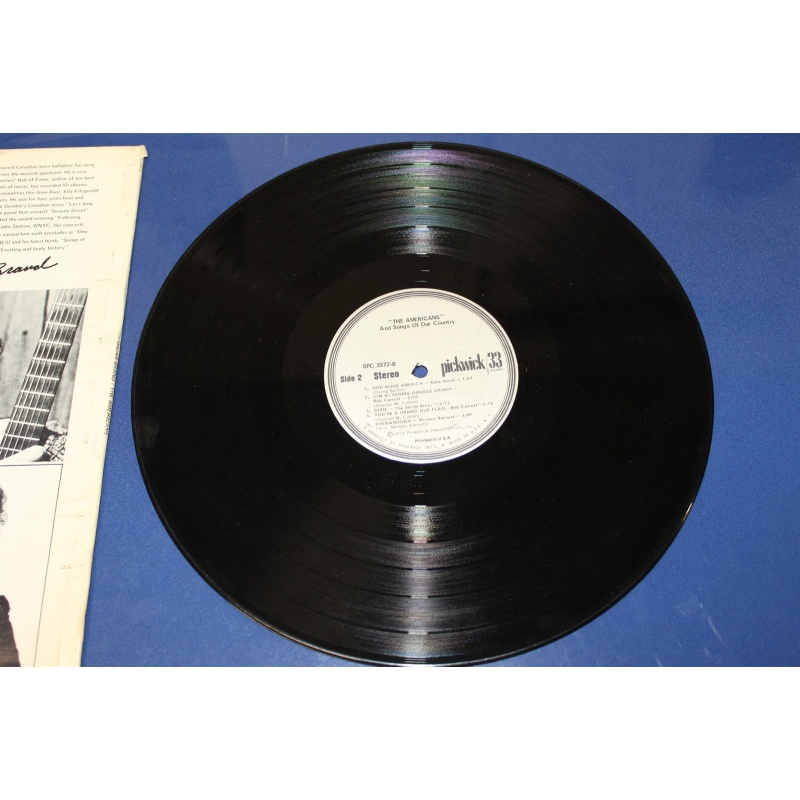 Various The Americans Oscar Brand Narrates Todays Song Of Patriotism SPC-3372 V