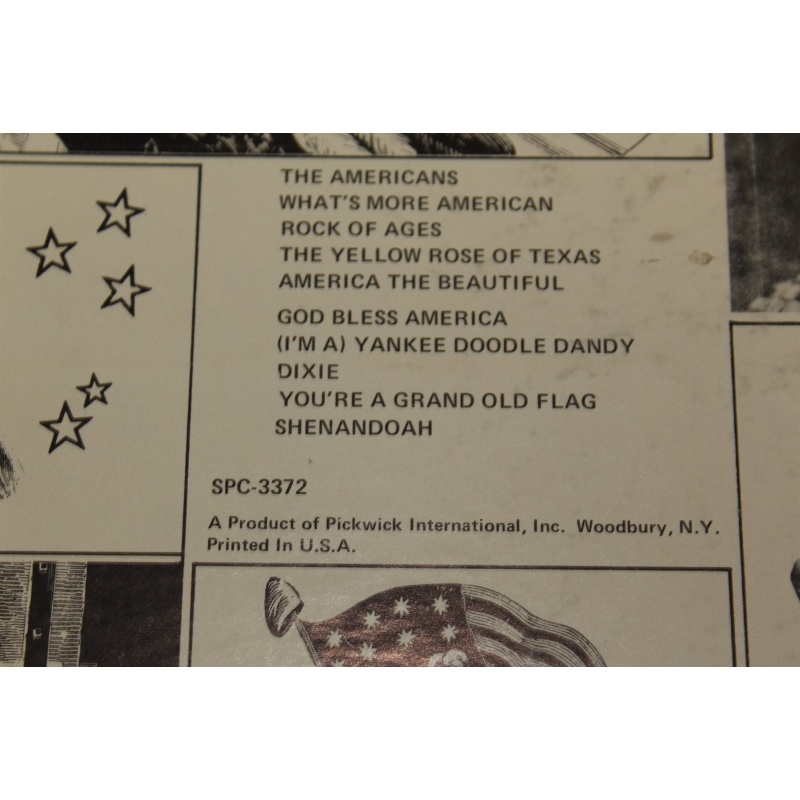 Various The Americans Oscar Brand Narrates Todays Song Of Patriotism SPC-3372 V