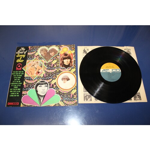 Sonny & Cher The Best Of Sonny & Cher SD 33-219 Vinyl LP, Comp