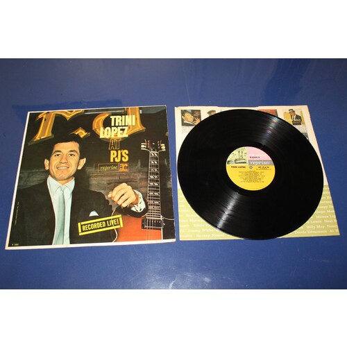 Trini Lopez Trini Lopez At PJs R-6093 Vinyl LP, Album, Mono