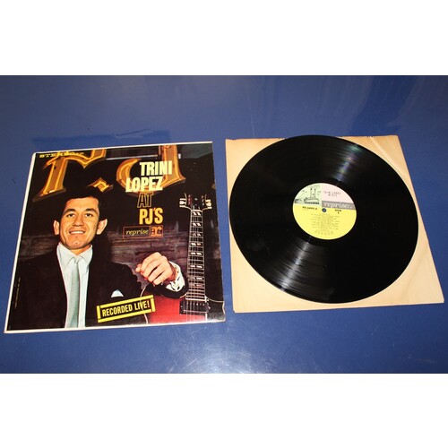 Trini Lopez Trini Lopez At PJs R9-6093, RS-6093 Vinyl LP, Album