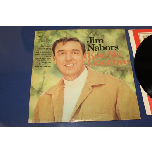Jim Nabors Kiss Me Goodbye CS 9620 Vinyl LP