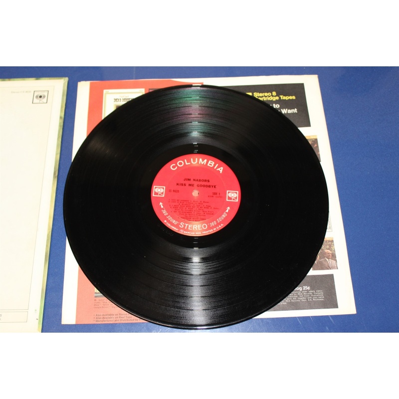 Jim Nabors Kiss Me Goodbye CS 9620 Vinyl LP