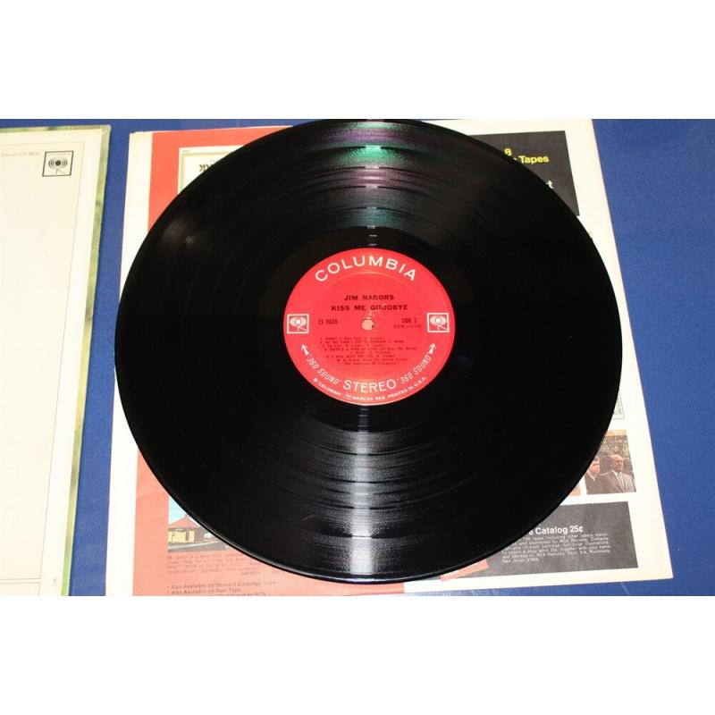 Jim Nabors Kiss Me Goodbye CS 9620 Vinyl LP