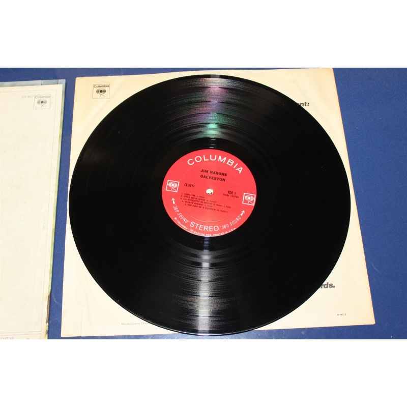Jim Nabors Galveston CS 9817 Vinyl LP, Album