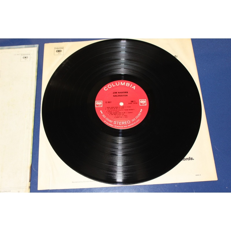 Jim Nabors Galveston CS 9817 Vinyl LP, Album