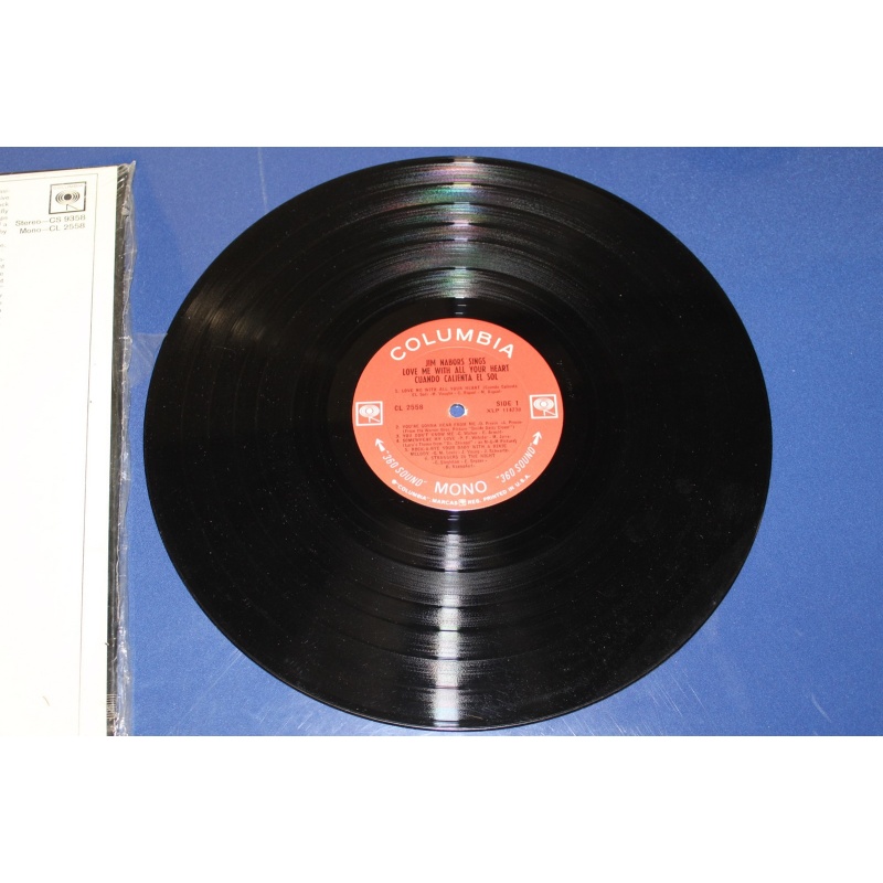 Jim Nabors Jim Nabors Sings Love Me With All Your Heart CL 2558 Vinyl LP, Album,