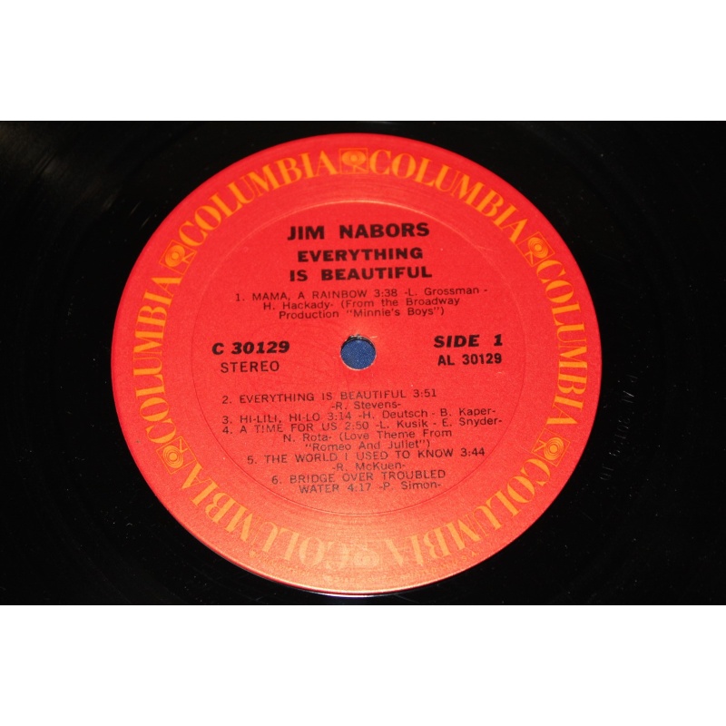 Jim Nabors Everything is Beautiful C 30129 Vinyl LP - 51-063