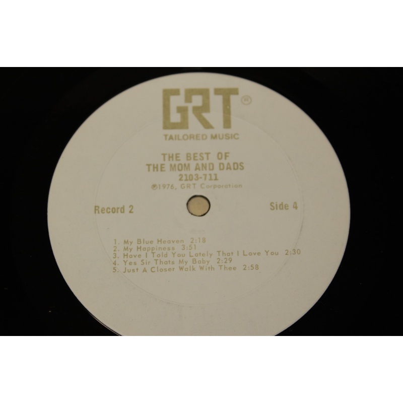The Mom And Dads The Best Of The Mom And Dads 2103-711 Vinyl 2xLP, Comp
