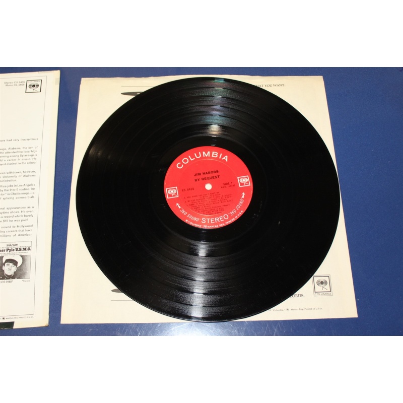 Jim Nabors By Request CS 9465 Vinyl LP, Album