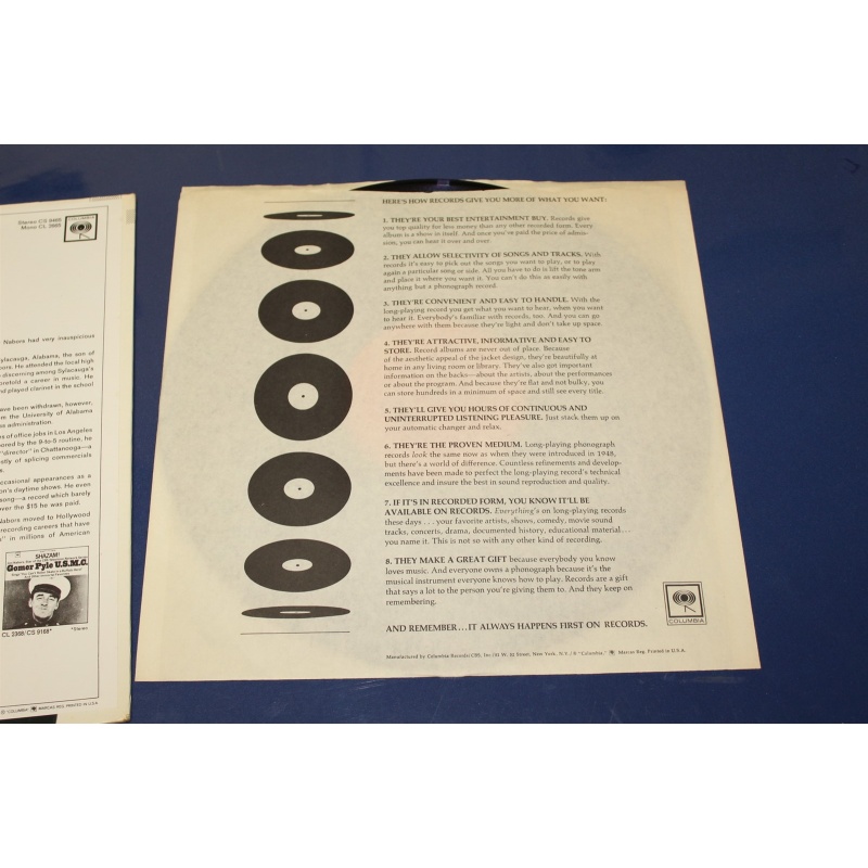 Jim Nabors By Request CS 9465 Vinyl LP, Album