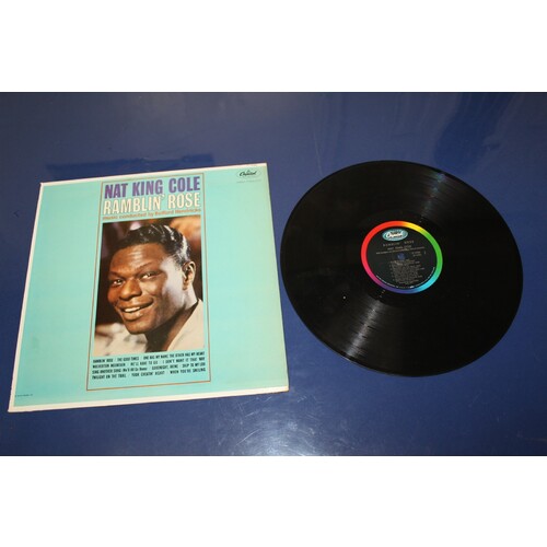 Nat King Cole Ramblin Rose T 1793, T-1793 Vinyl LP, Album, Mono, RE