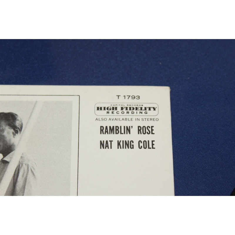 Nat King Cole Ramblin Rose T 1793, T-1793 Vinyl LP, Album, Mono, RE