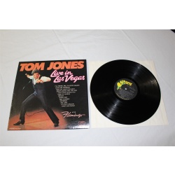 Tom Jones Live In Las Vegas PAS 71031 Vinyl LP, Album