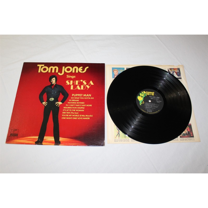 Tom Jones Tom Jones Sings Shes A Lady XPAS 71046 Vinyl LP, Album, AL