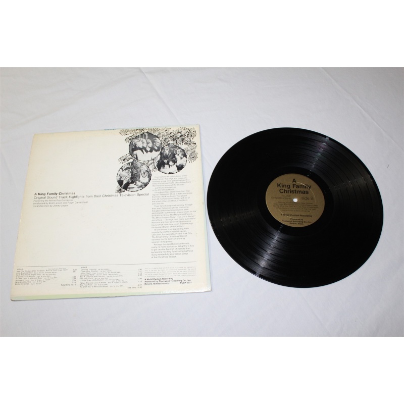 The King Family With  Alvino Rey Orchestra A King Family Christmas  FCLP 3031 Vi