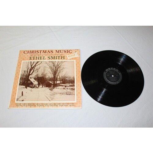 Ethel Smith Christmas Music DL 8187 Vinyl LP