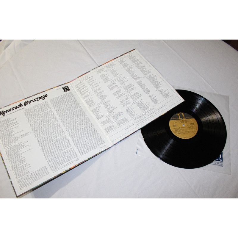 Various A Nonesuch Christmas H-71232 Vinyl LP, Album, Gat