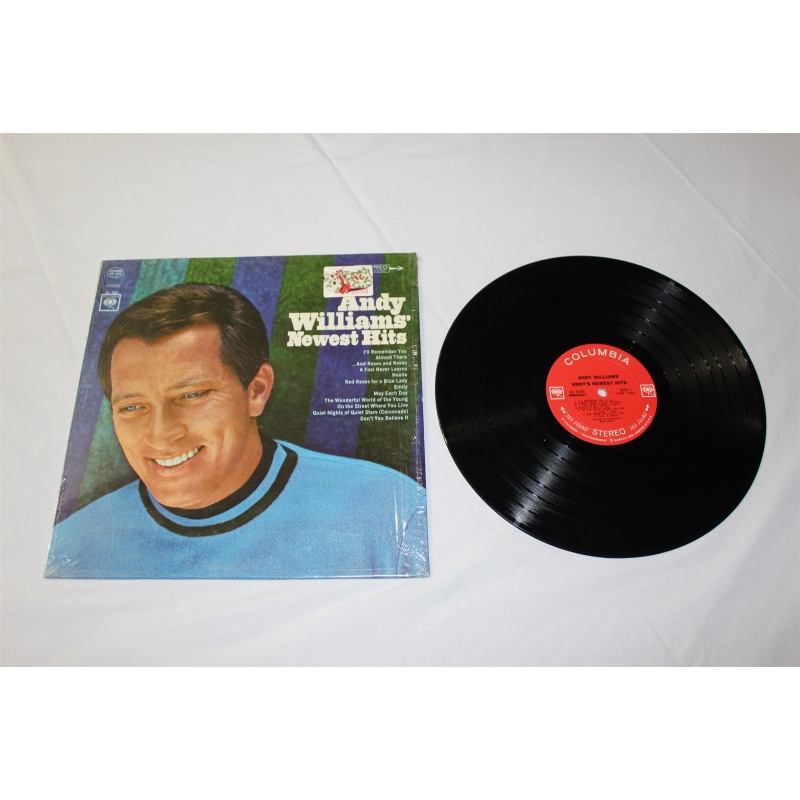 Andy Williams Newest Hits CS 9183 Vinyl LP, Comp