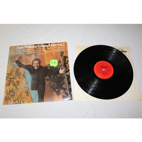 Andy Williams Andy Williams Greatest Hits Vol. 2 KC 32384 Vinyl LP, Comp