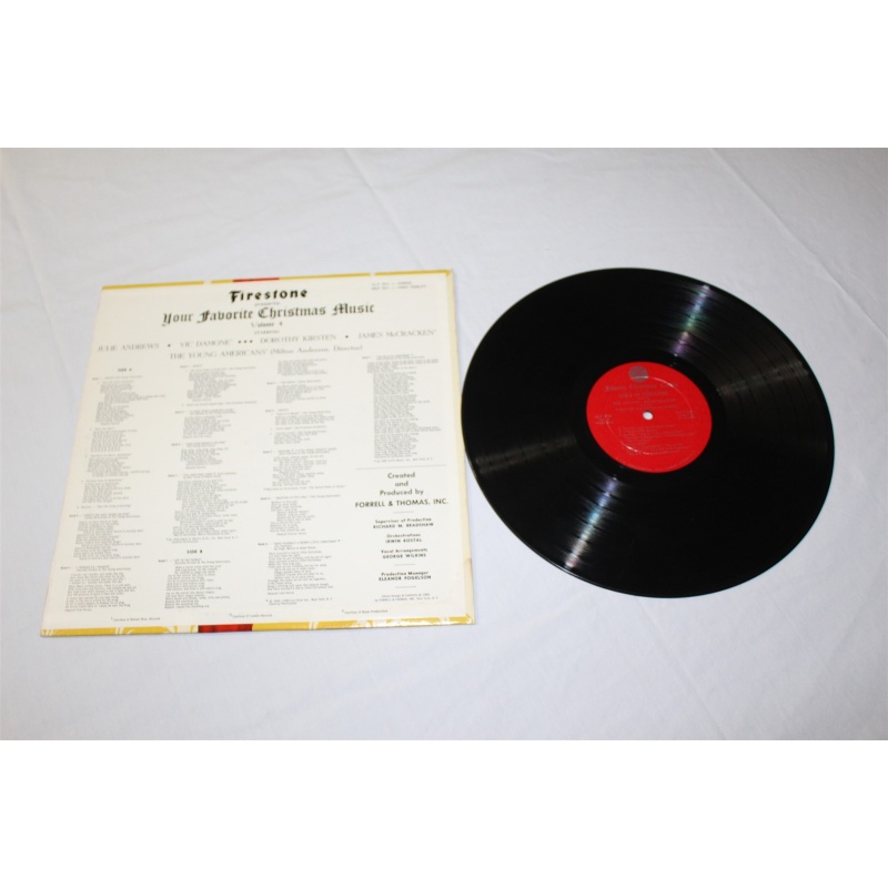 Irwin Kostal And The Firestone Orchestra Starring Julie Andrews â€¢ Vic Damone â - 52-034